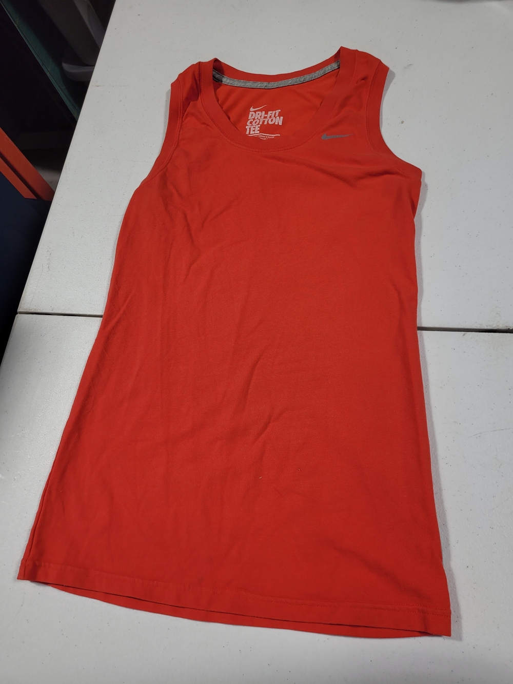 Nike Women's Bright Red Sleeveless Athletic Tank
